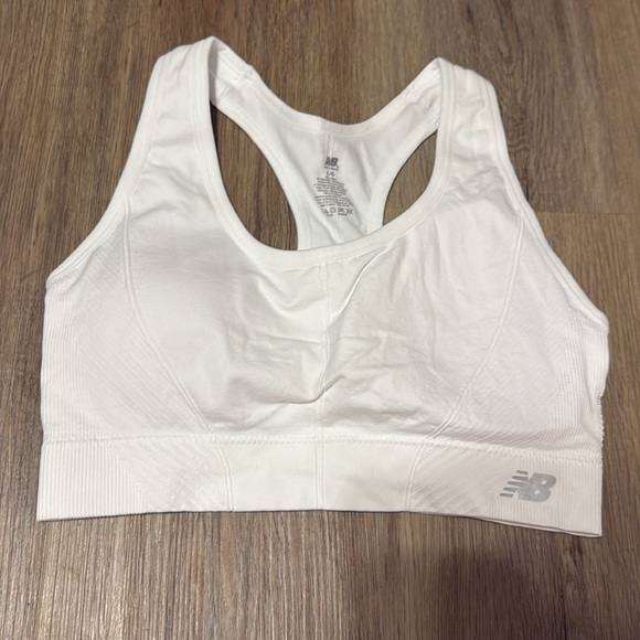New Balance Other - NWOT New Balance Sports White Bra Size Large